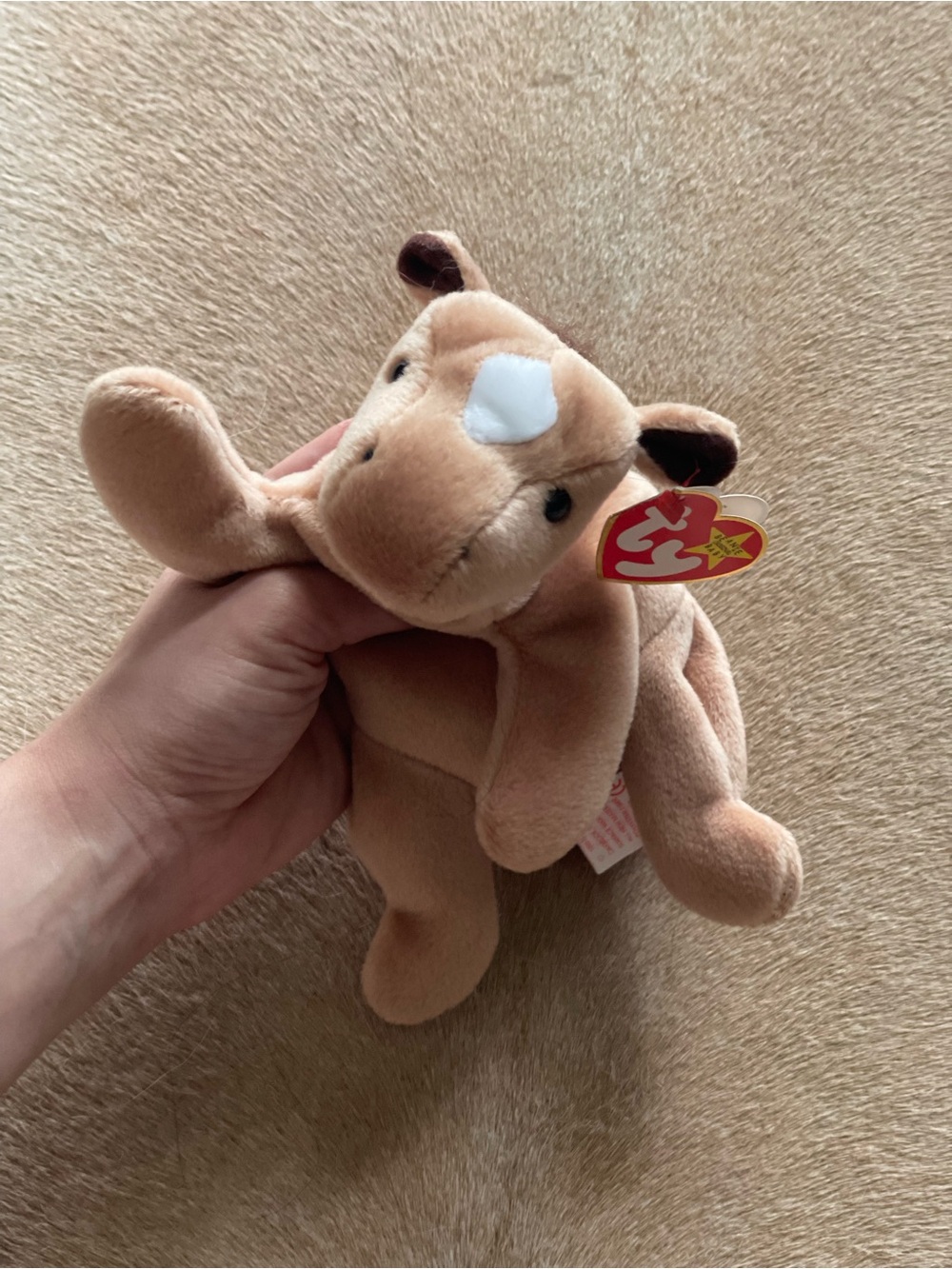 Beanie Baby Derby Horse Plush